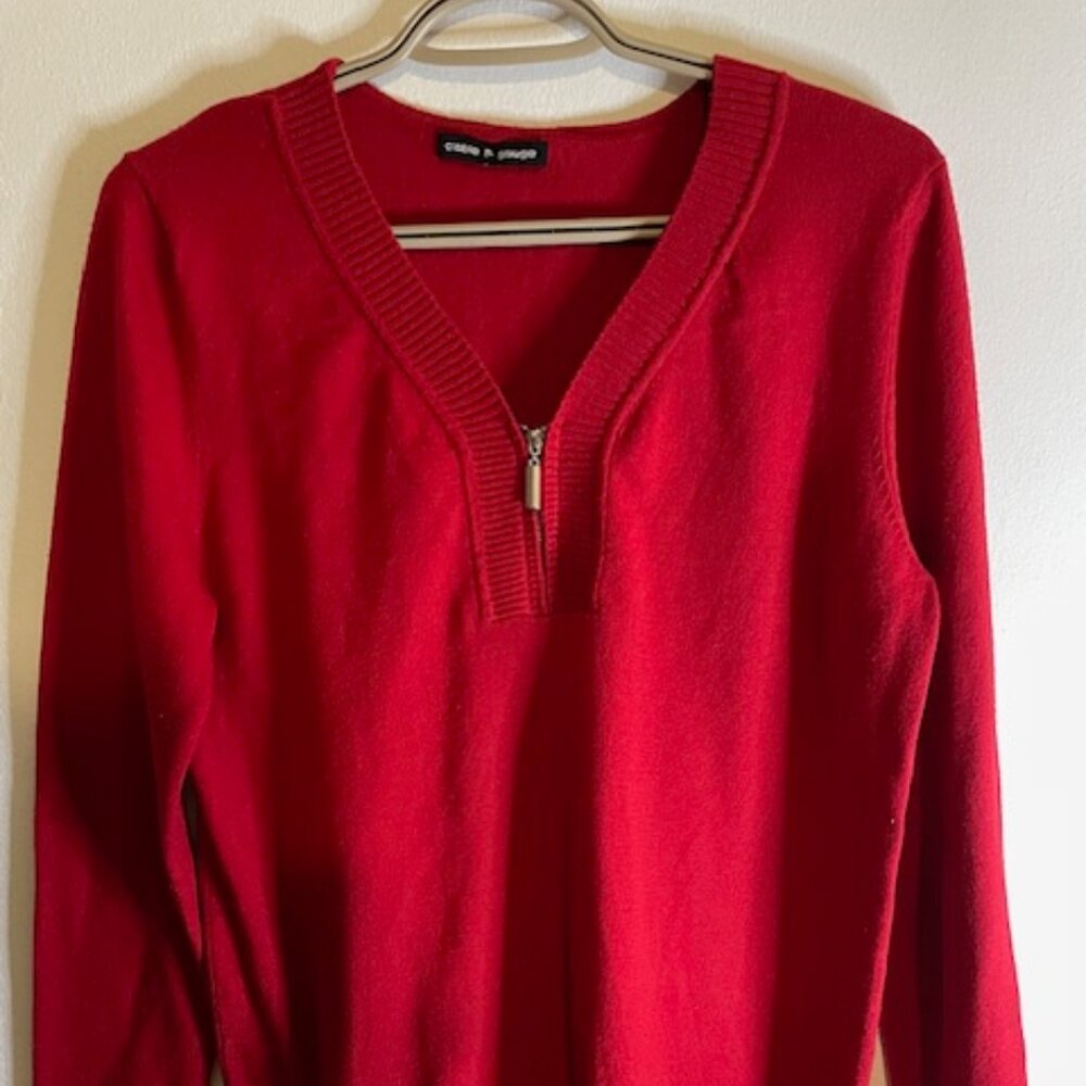 WINTER TOP - Red Cable & Gauge